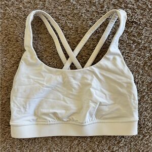 Lululemon Energy Bra | Color: White | Size: 2